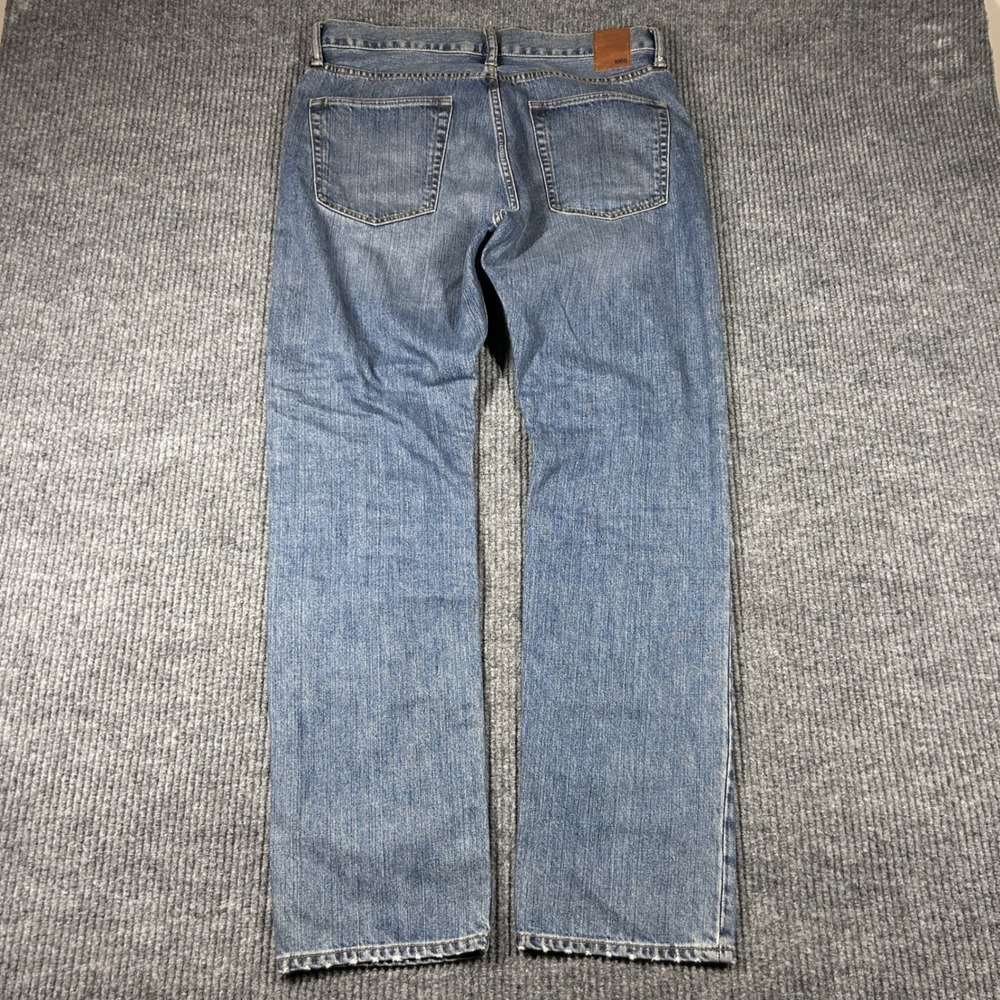 Gap Jeans Men's 34x32 1969 Slim Fit Blue Denim Medium Wash Casual Office